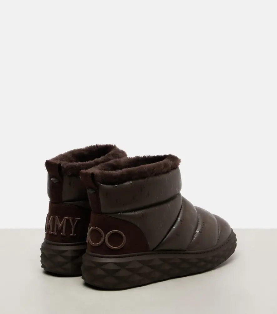 Jimmy Choo Xan shearling-lined leather snow boots | Thumbnail 3 Jimmy Choo Xan shearling-lined leather snow boots | Thumbnail 3