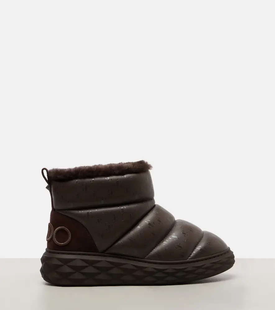 Jimmy Choo Xan shearling-lined leather snow boots | Thumbnail 4 Jimmy Choo Xan shearling-lined leather snow boots | Thumbnail 4