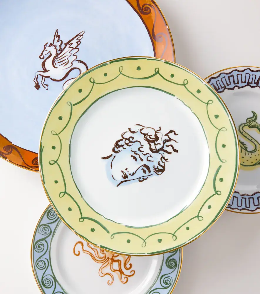 GINORI 1735 Il Viaggio di Nettuno porcelain dinner plate | Thumbnail 2 GINORI 1735 Il Viaggio di Nettuno porcelain dinner plate | Thumbnail 2