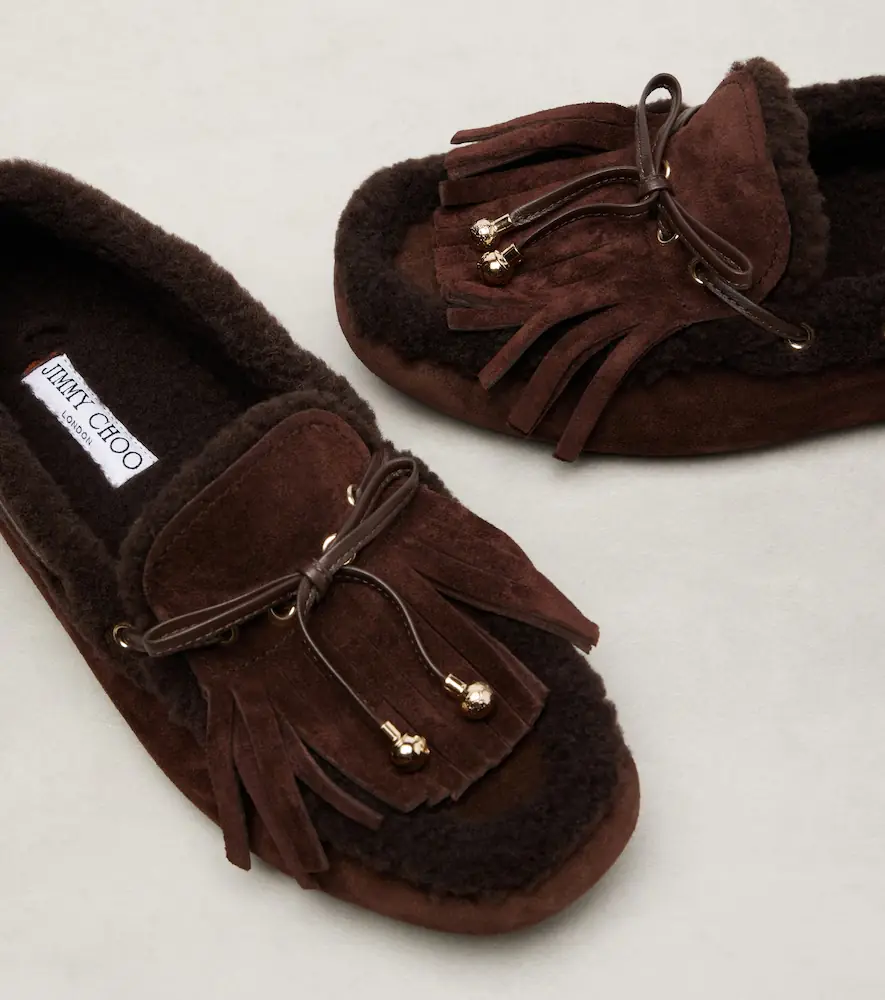 Jimmy Choo Manon fringed suede boat shoes | Thumbnail 2 Jimmy Choo Manon fringed suede boat shoes | Thumbnail 2