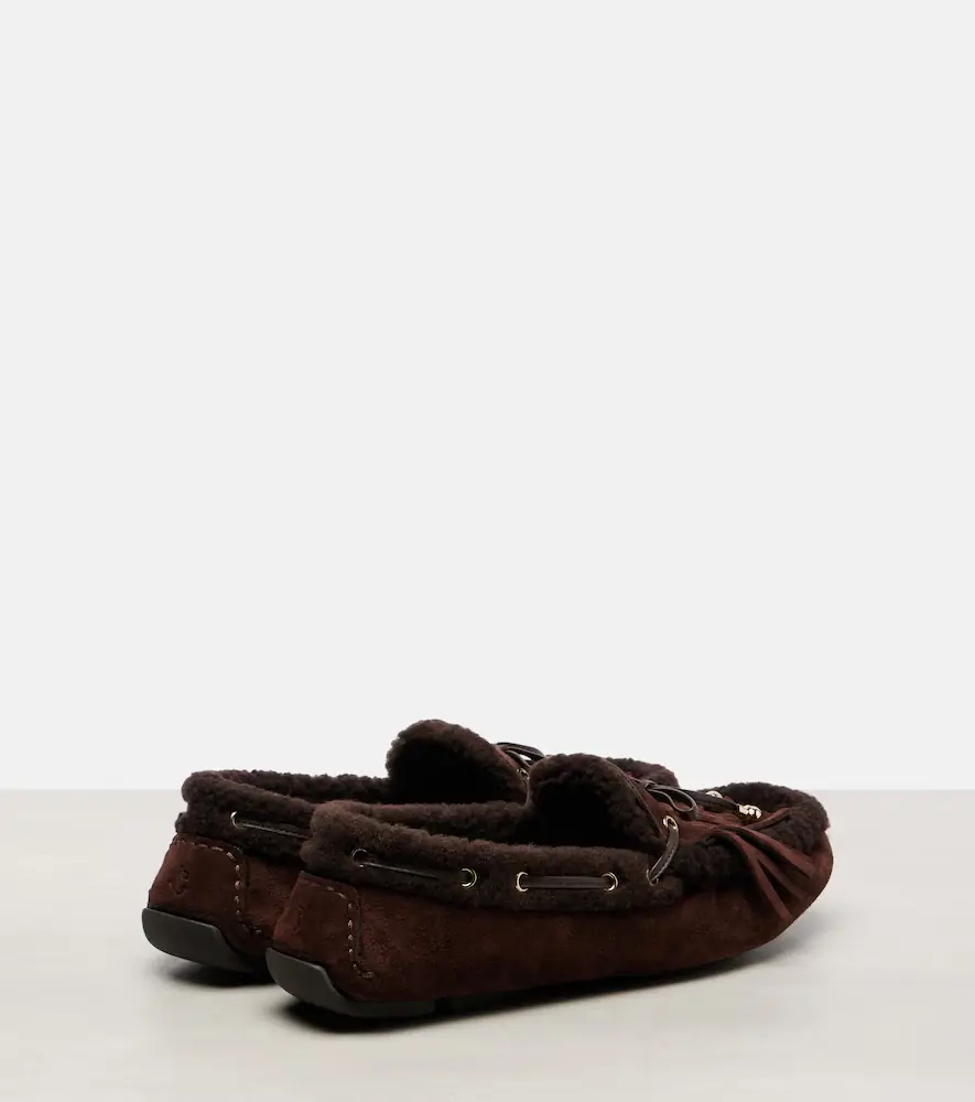 Jimmy Choo Manon fringed suede boat shoes | Thumbnail 3 Jimmy Choo Manon fringed suede boat shoes | Thumbnail 3