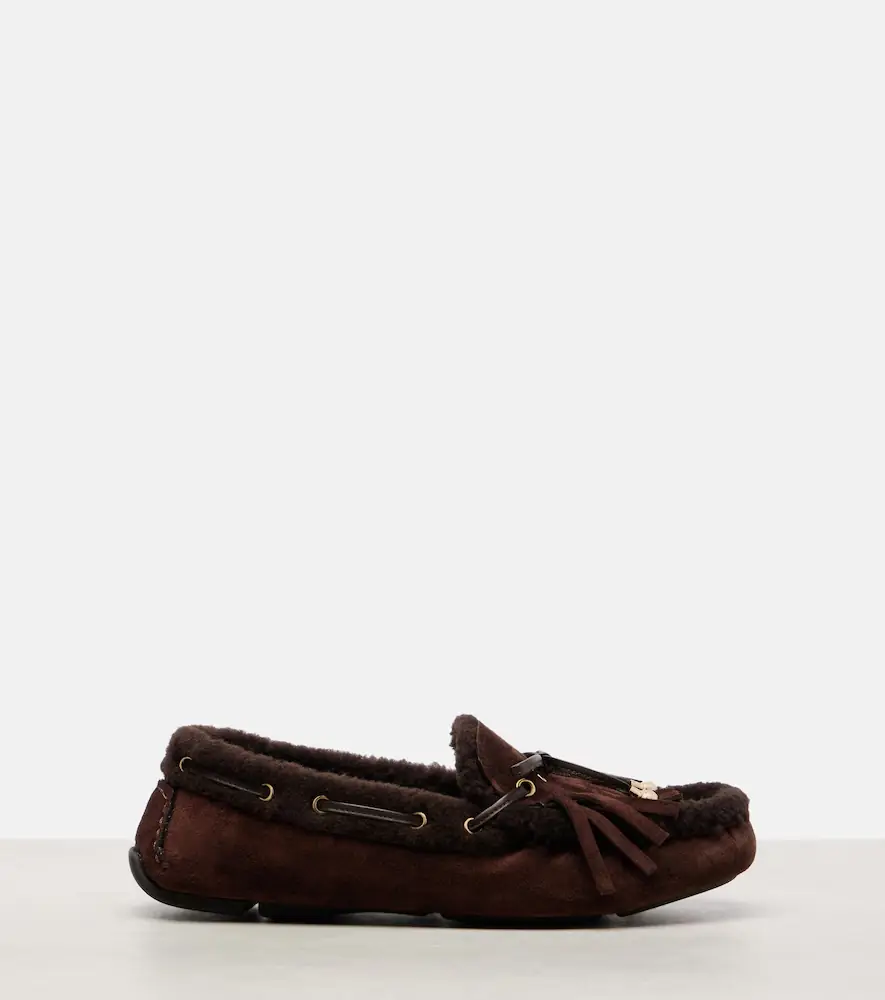 Jimmy Choo Manon fringed suede boat shoes | Thumbnail 4 Jimmy Choo Manon fringed suede boat shoes | Thumbnail 4
