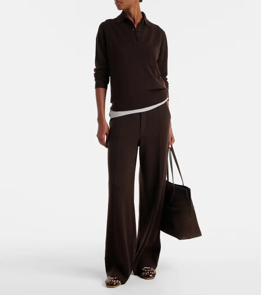 Jardin des Orangers Wool and cashmere polo sweater | Thumbnail 4