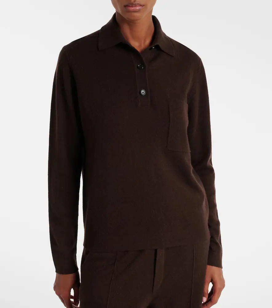 Jardin des Orangers Wool and cashmere polo sweater | Thumbnail 6
