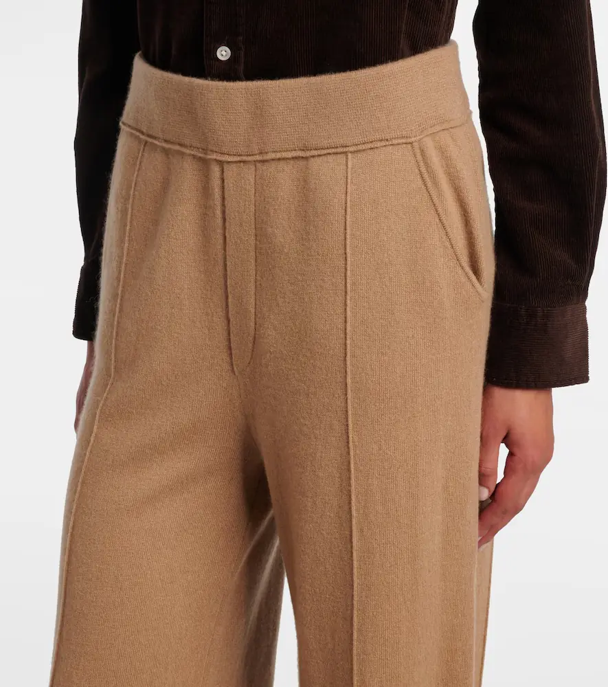 Jardin des Orangers High-rise wool and cashmere wide-leg pants | Thumbnail 3 Jardin des Orangers High-rise wool and cashmere wide-leg pants | Thumbnail 3