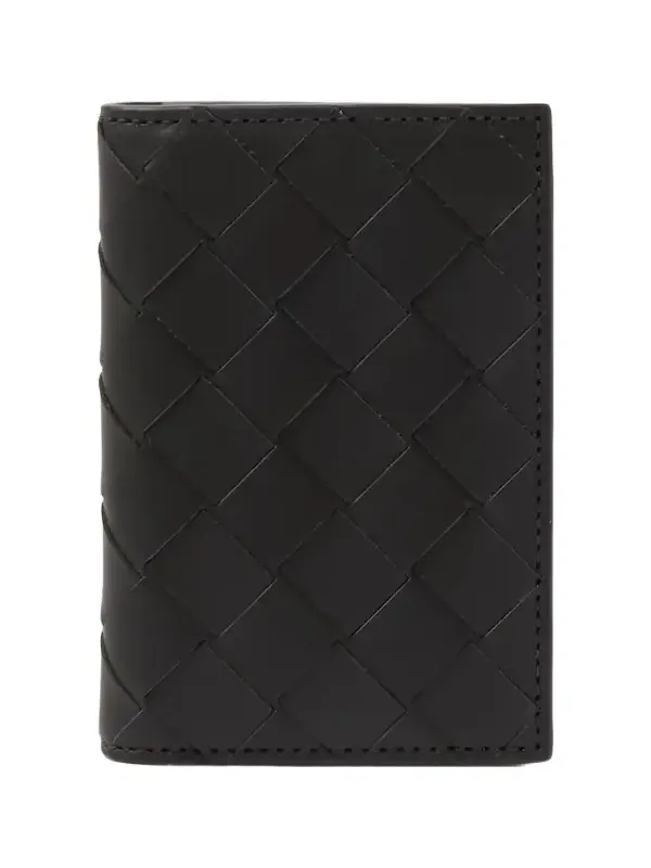 Intrecciato leather wallet Intrecciato leather wallet