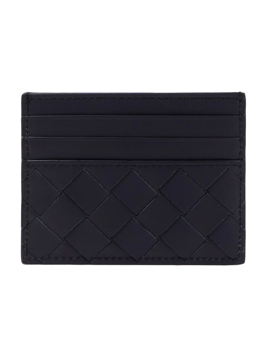 Bottega Veneta Intrecciato leather card holder