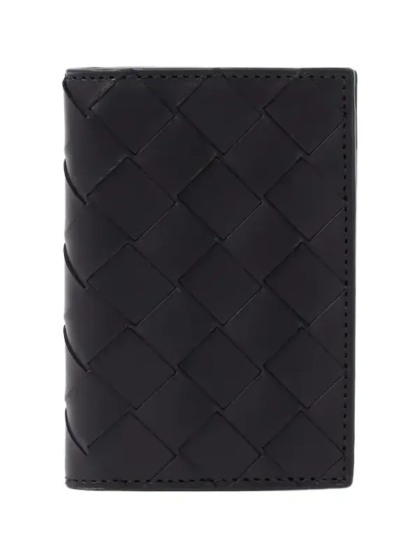 Intrecciato leather wallet Intrecciato leather wallet