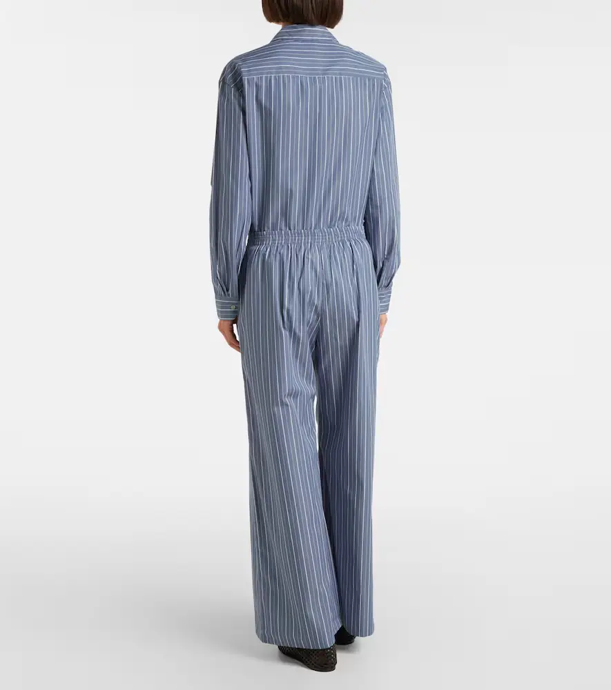 LESET Yoshi cotton-blend twill wide-leg pants | Thumbnail 2 LESET Yoshi cotton-blend twill wide-leg pants | Thumbnail 2
