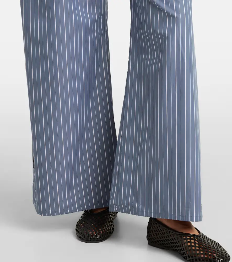 LESET Yoshi cotton-blend twill wide-leg pants | Thumbnail 5 LESET Yoshi cotton-blend twill wide-leg pants | Thumbnail 5
