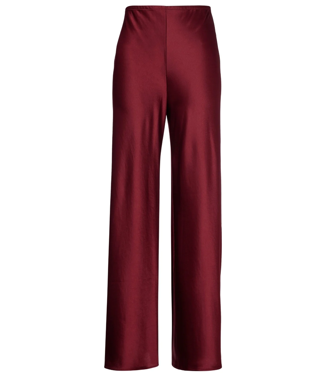 Barb high-rise satin wide-leg pants Barb high-rise satin wide-leg pants