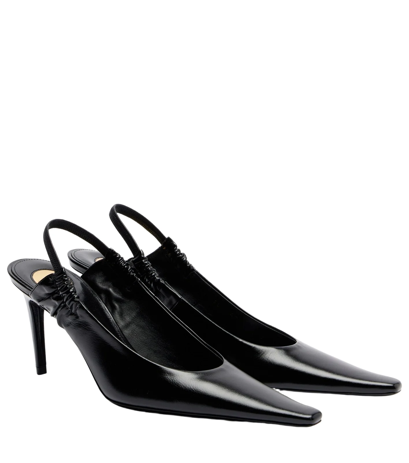Anne-Marie leather slingback pumps