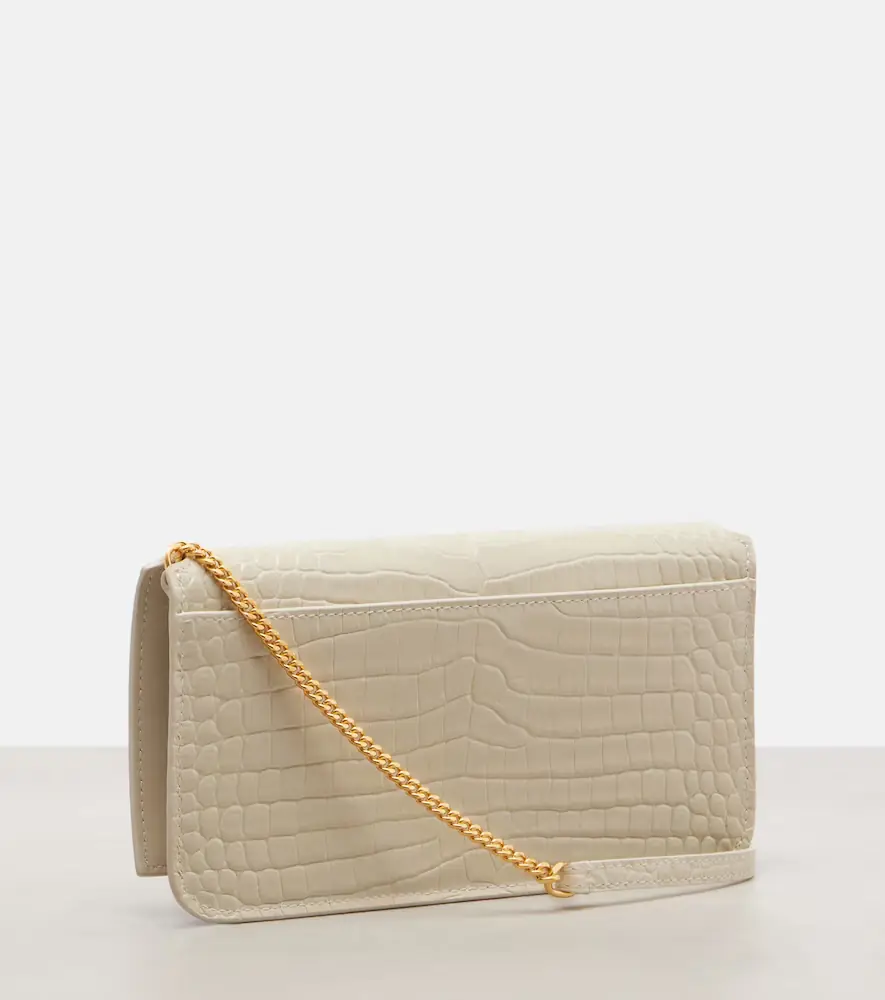Saint Laurent Cassandre Mini leather phone pouch | Thumbnail 3 Saint Laurent Cassandre Mini leather phone pouch | Thumbnail 3