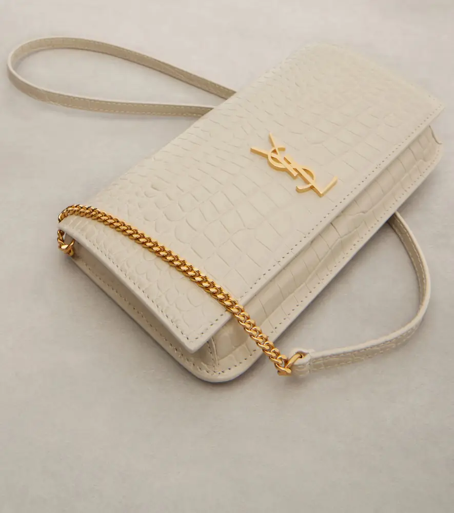 Saint Laurent Cassandre Mini leather phone pouch | Thumbnail 4 Saint Laurent Cassandre Mini leather phone pouch | Thumbnail 4
