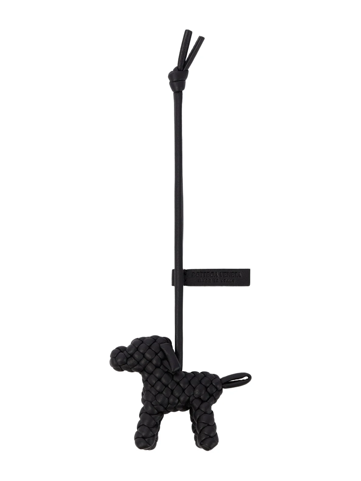 Bottega Veneta Woven leather bag charm