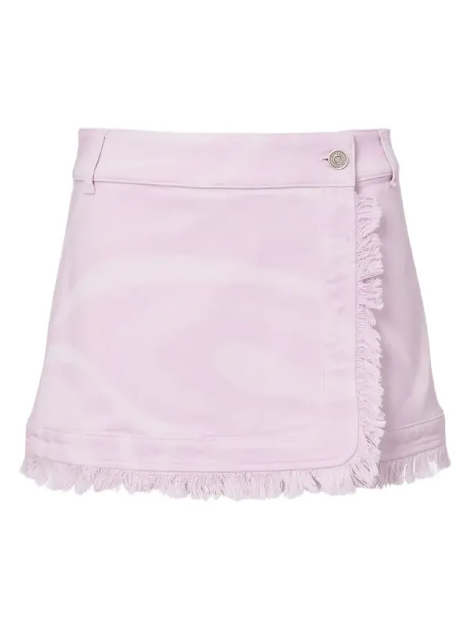 Marmo distressed denim miniskirt Marmo distressed denim miniskirt
