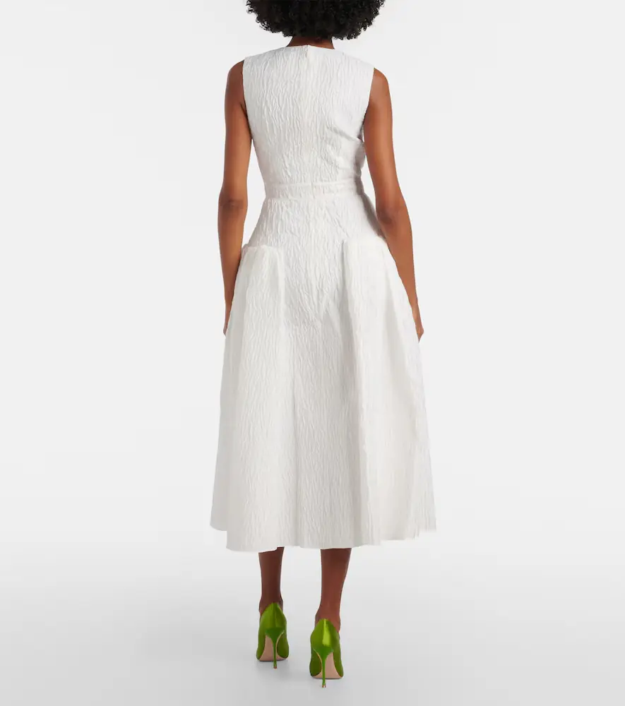 Roksanda Bridal Aya cloqué midi dress | Thumbnail 2
