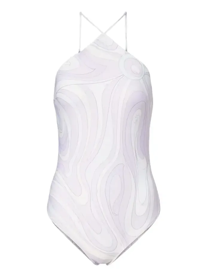 Marmo halterneck swimsuit