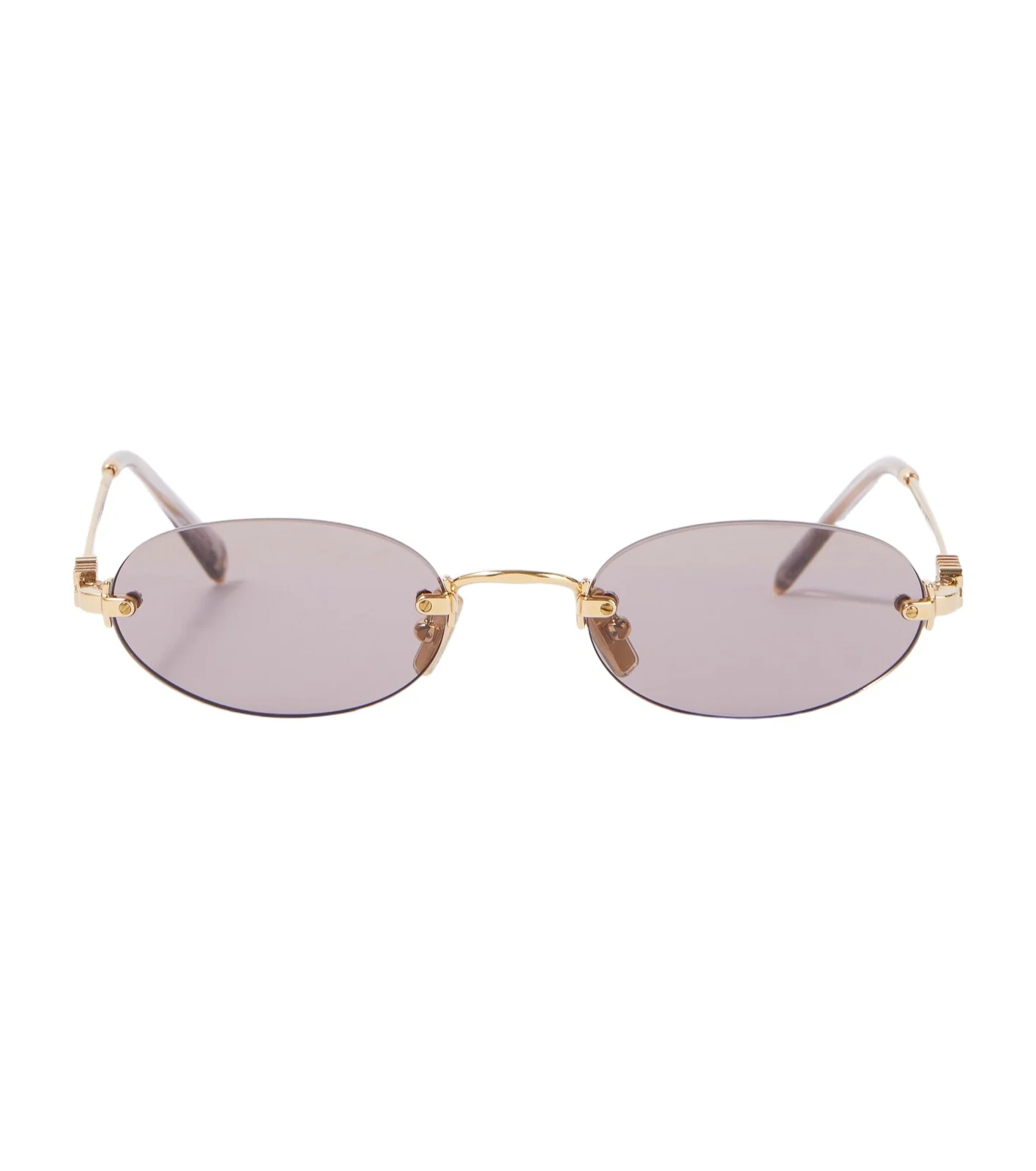 Miu Miu Logo oval sunglasses