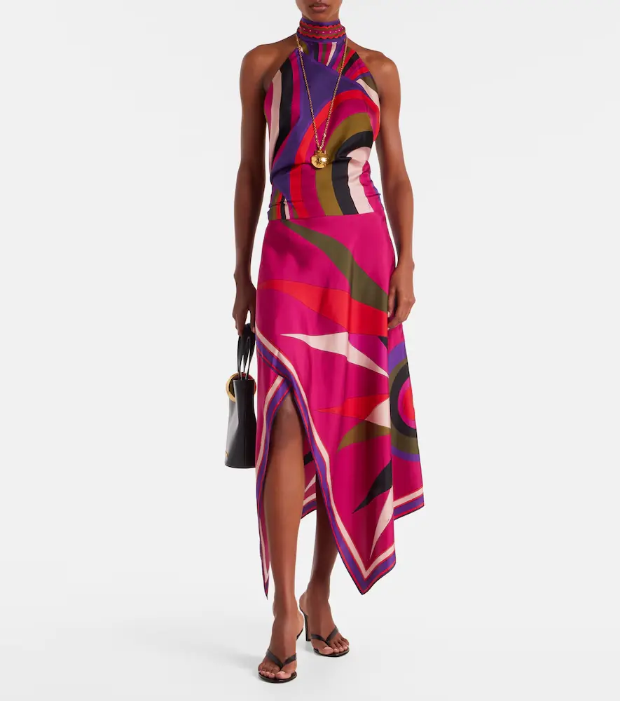 Pucci Iride silk satin top | Thumbnail 2