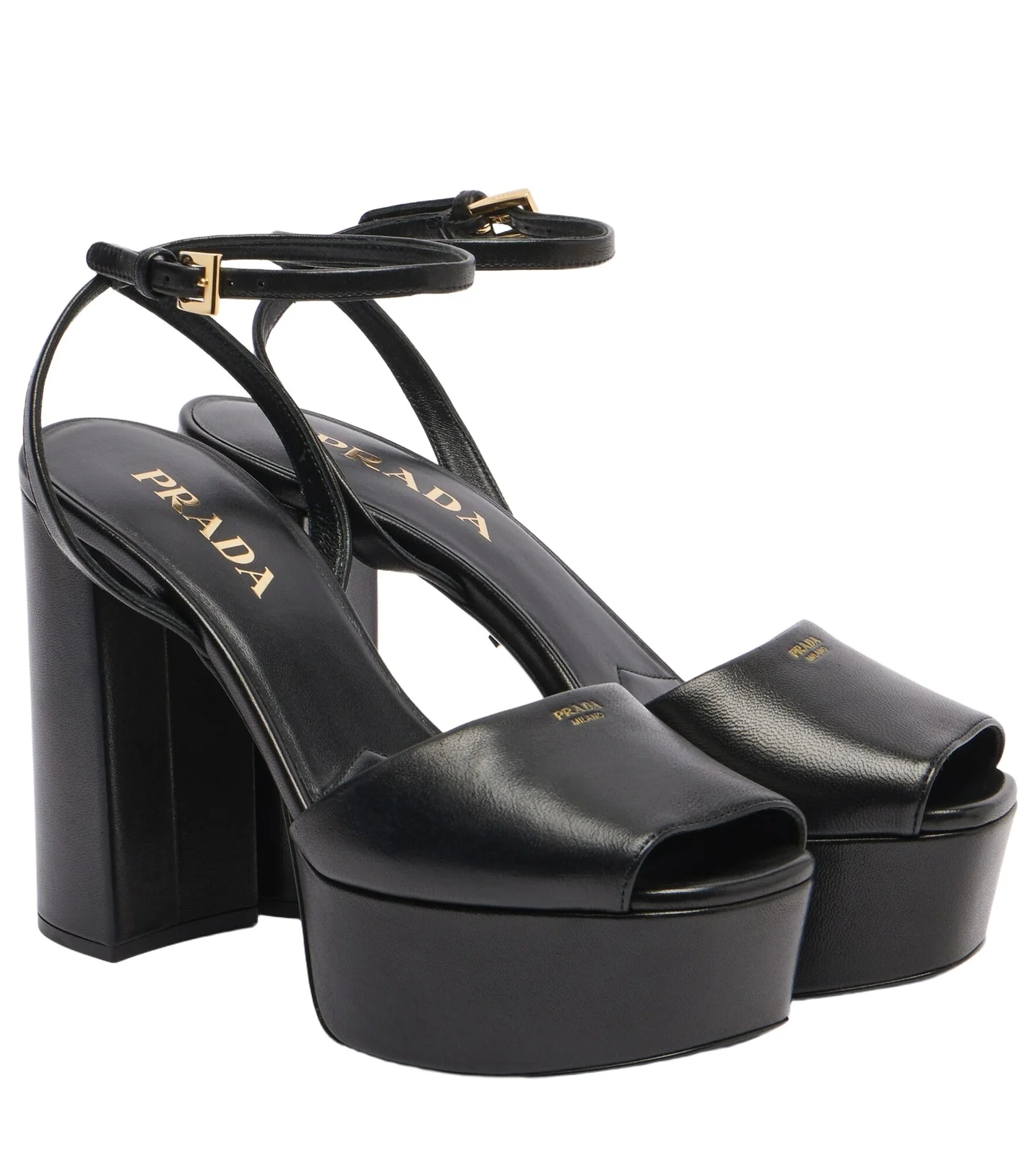 Leather platform sandals Leather platform sandals