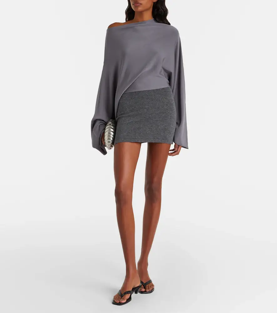 Aya Muse Slouchy jersey minidress | Thumbnail 4
