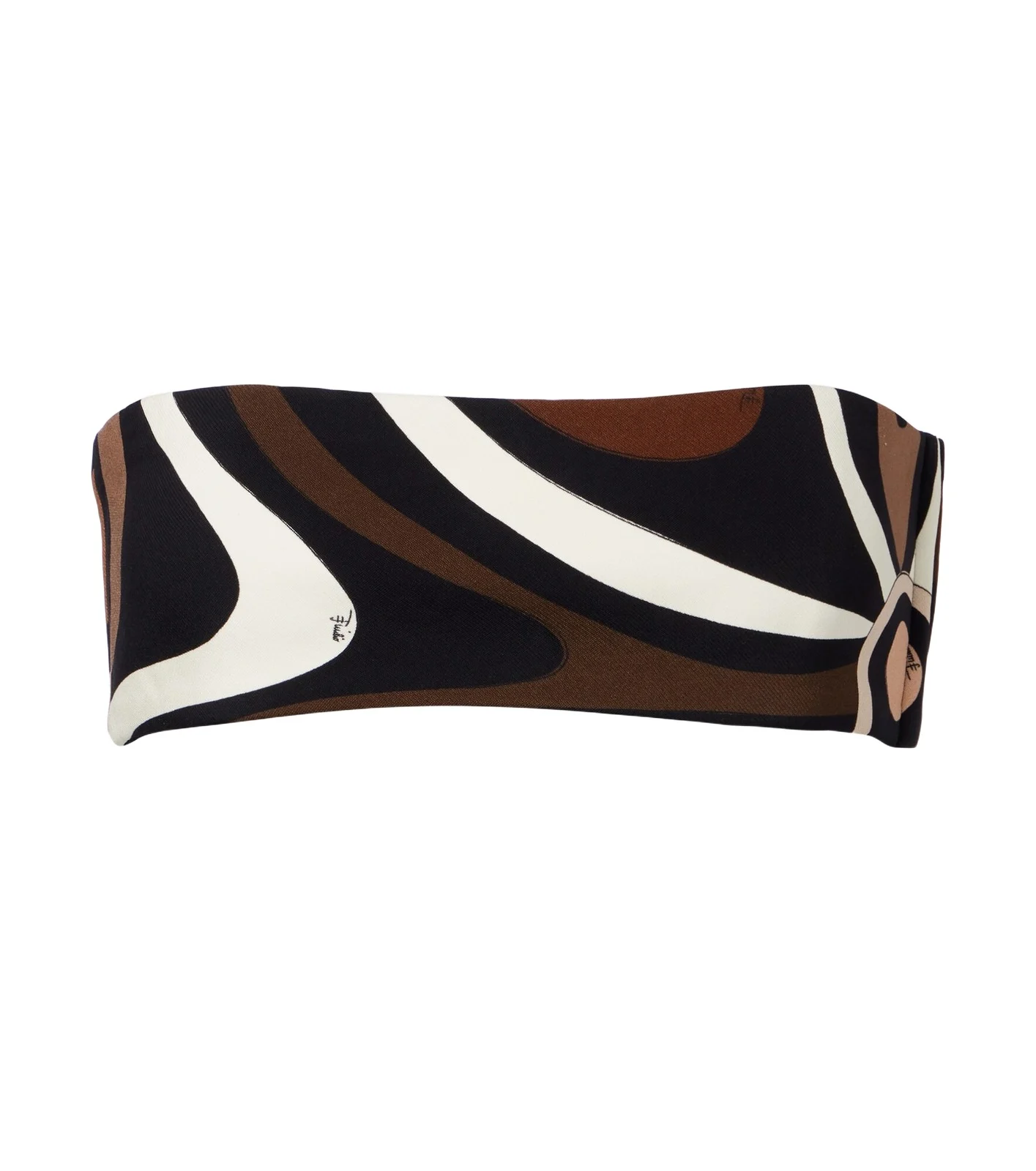 PUCCI Hawaii jersey bandeau top