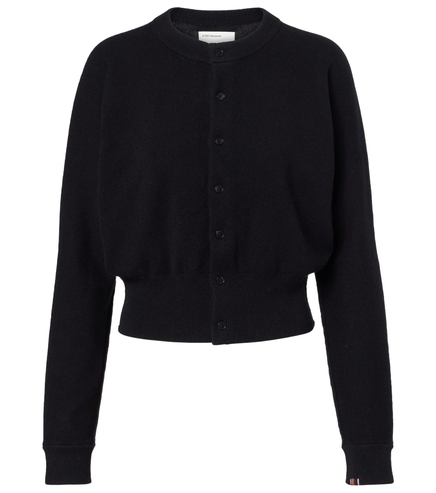 Blouson cashmere-blend cardigan Blouson cashmere-blend cardigan