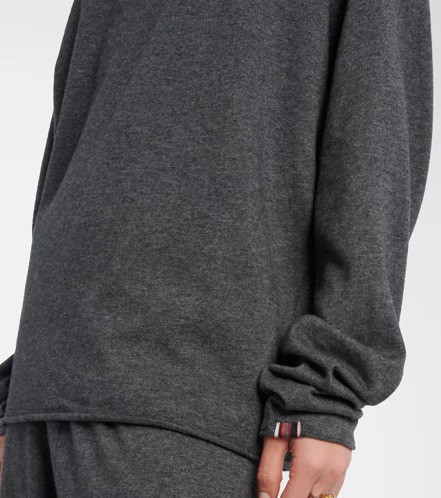 Extreme Cashmere N°347 Aries cotton and cashmere top | Thumbnail 2