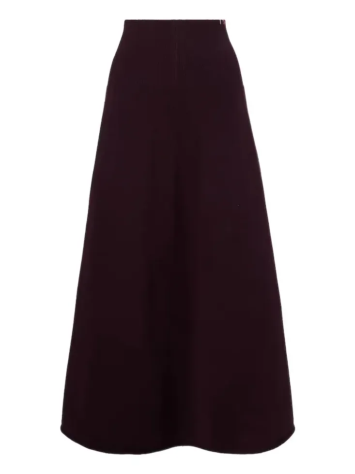 N°388 Ease cashmere-blend maxi skirt N°388 Ease cashmere-blend maxi skirt