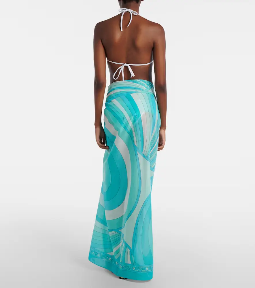Pucci Iride cotton beach cover-up | Thumbnail 2