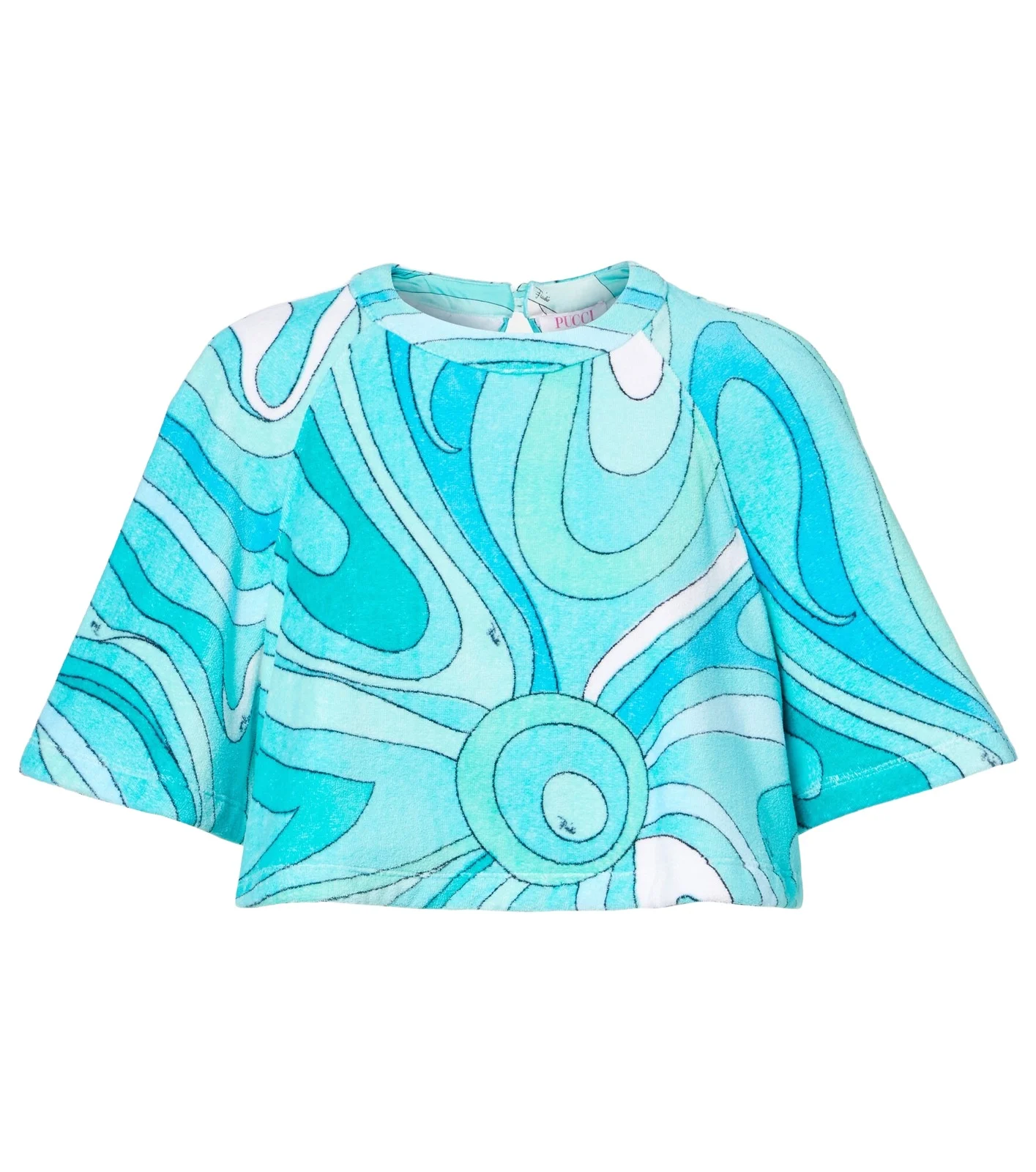 Iride cotton terry crop top Iride cotton terry crop top