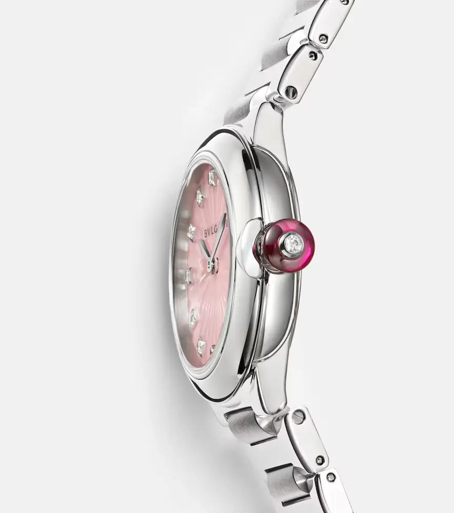BVLGARI Lvcea 28mm stainless steel watch with diamonds | Thumbnail 3 BVLGARI Lvcea 28mm stainless steel watch with diamonds | Thumbnail 3