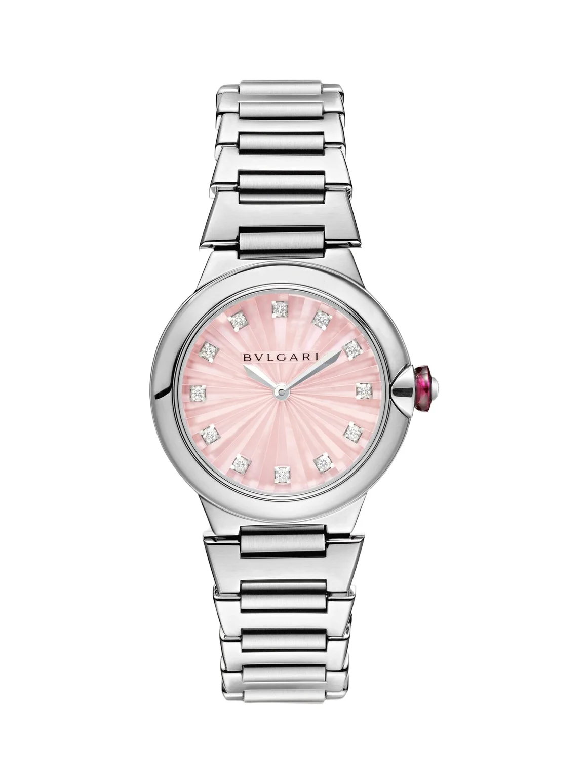 Lvcea 28mm stainless steel watch with diamonds Lvcea 28mm stainless steel watch with diamonds