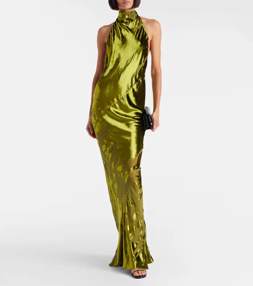 The Sei Halterneck gown | Thumbnail 3