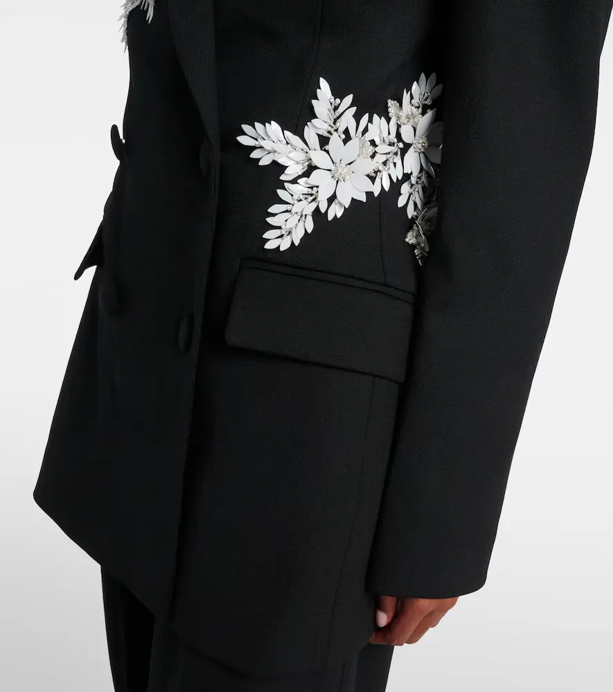 Rebecca Vallance Danna floral-appliqué blazer | Thumbnail 2 Rebecca Vallance Danna floral-appliqué blazer | Thumbnail 2