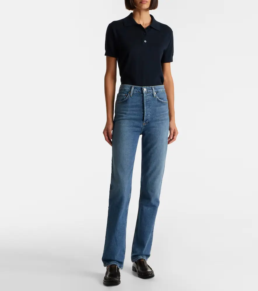 AGOLDE 90's Pinch Waist high-rise straight jeans | Thumbnail 7