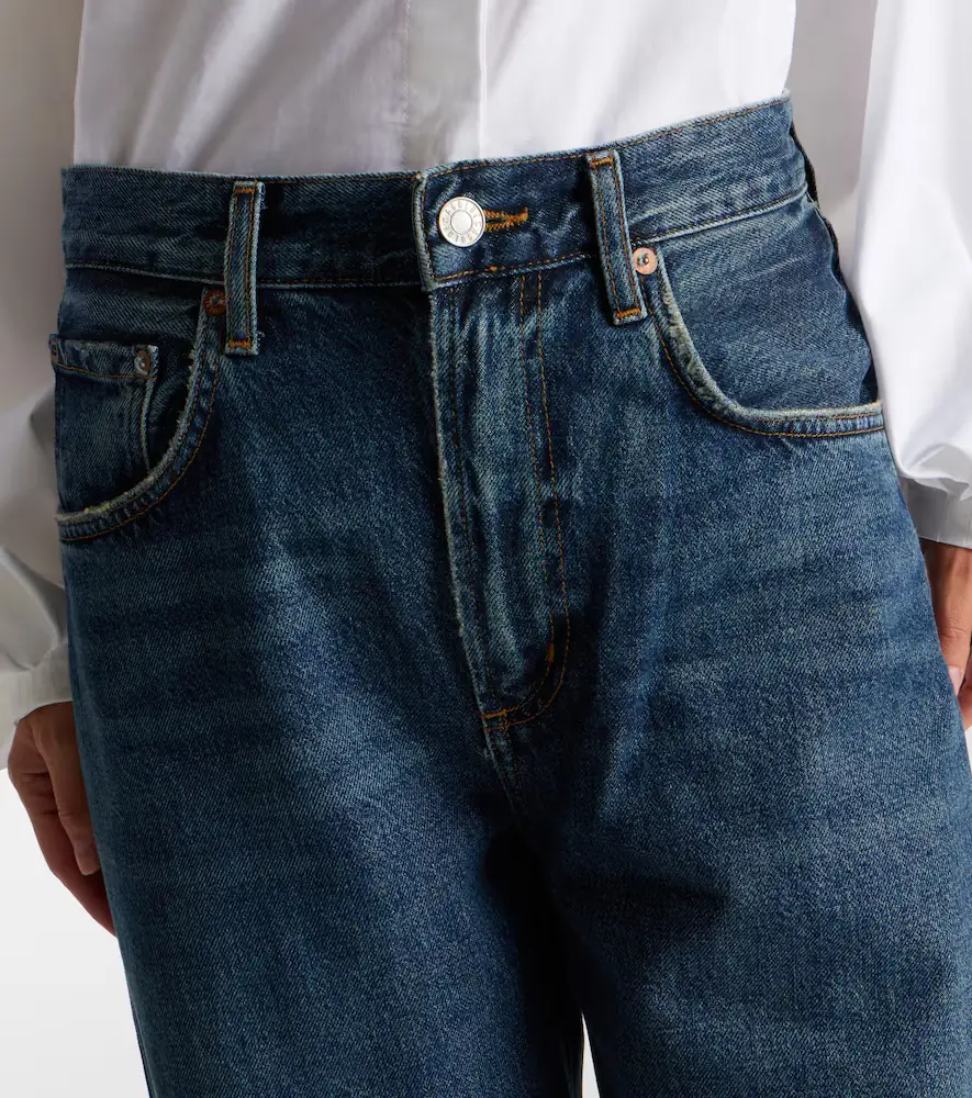 AGOLDE Twist mid-rise wide-leg jeans | Thumbnail 2