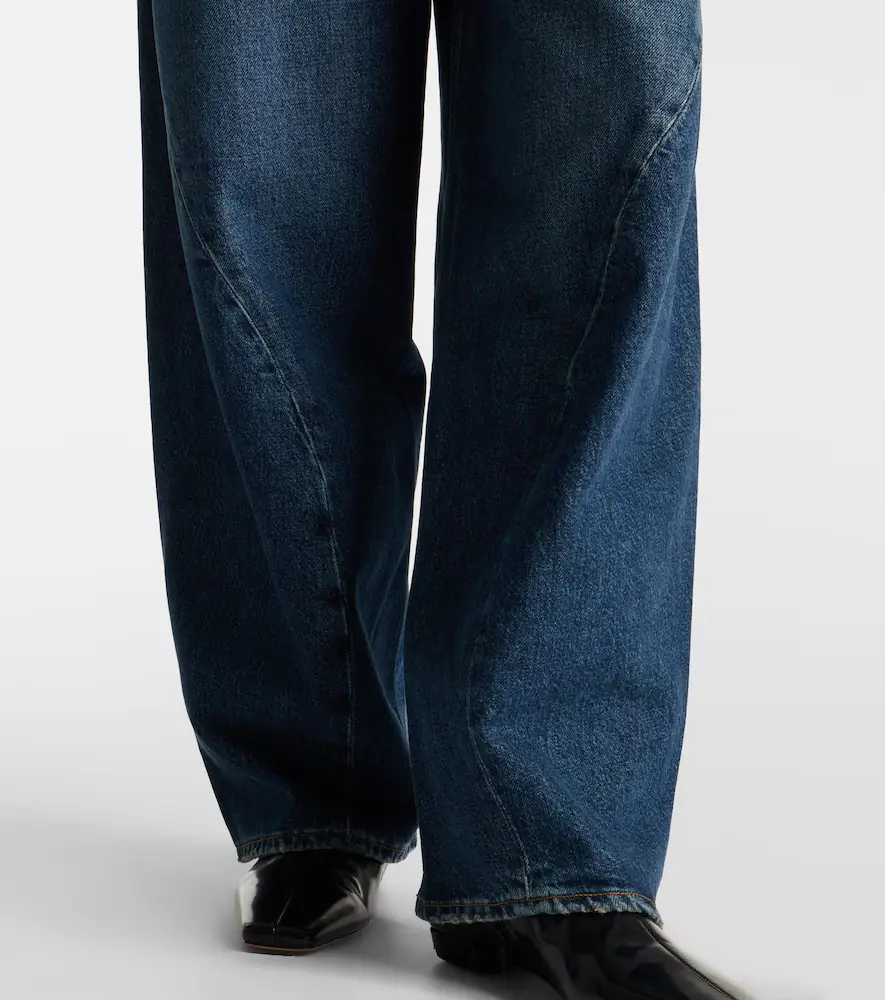 AGOLDE Twist mid-rise wide-leg jeans | Thumbnail 6