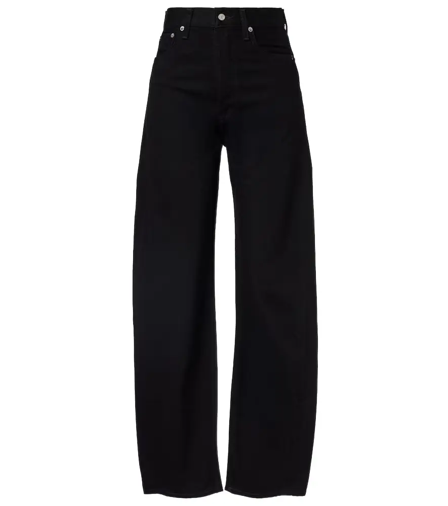 AGOLDE Luna Pieced mid-rise barrel-leg jeans | Image 1 AGOLDE Luna Pieced mid-rise barrel-leg jeans | Image 1