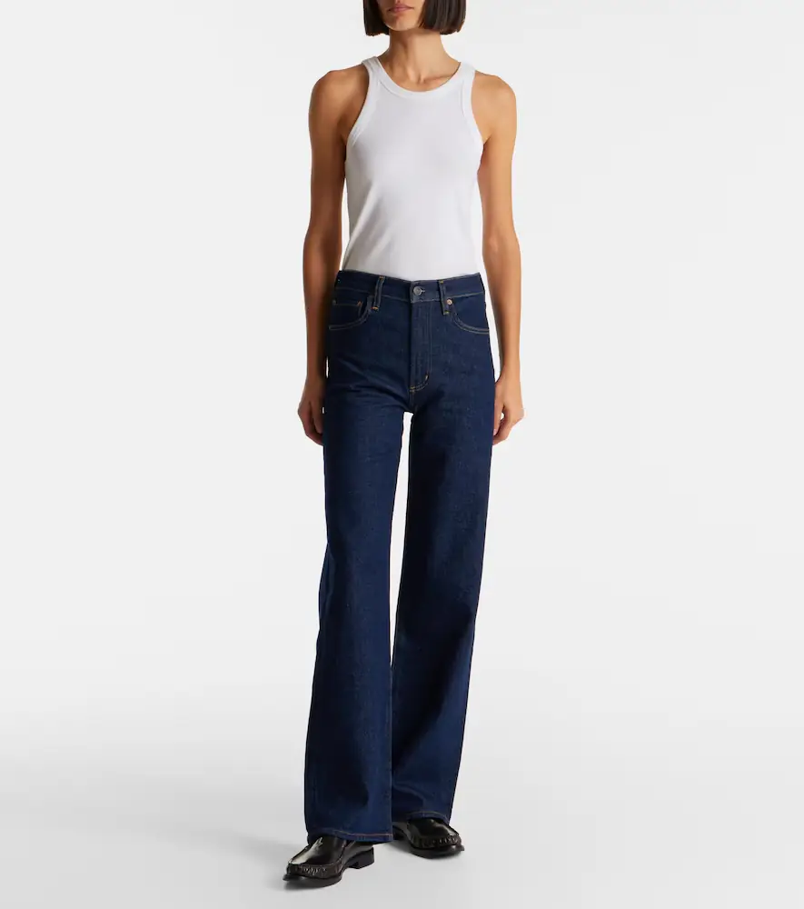 AGOLDE Harper mid-rise straight jeans | Thumbnail 2