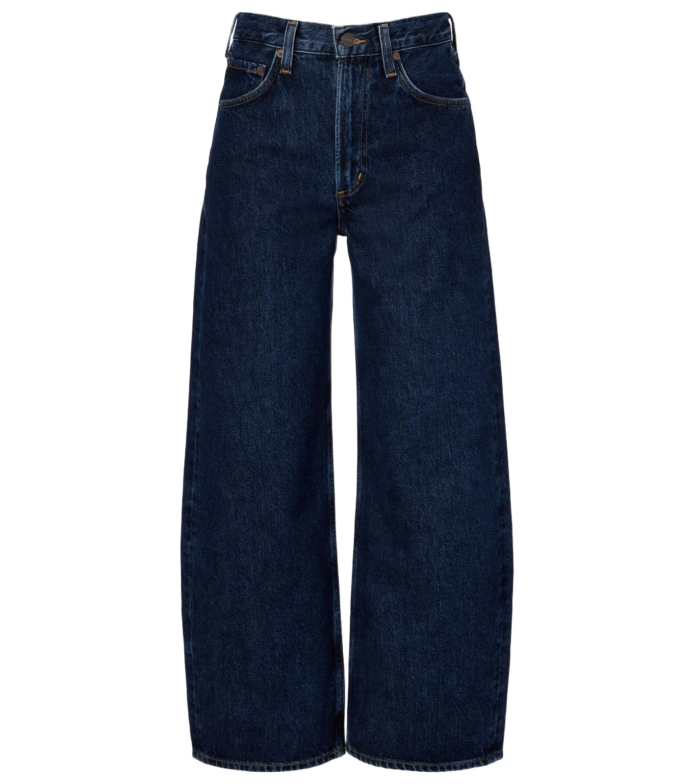 Low Curve cropped mid-rise barrel-leg jeans Low Curve cropped mid-rise barrel-leg jeans