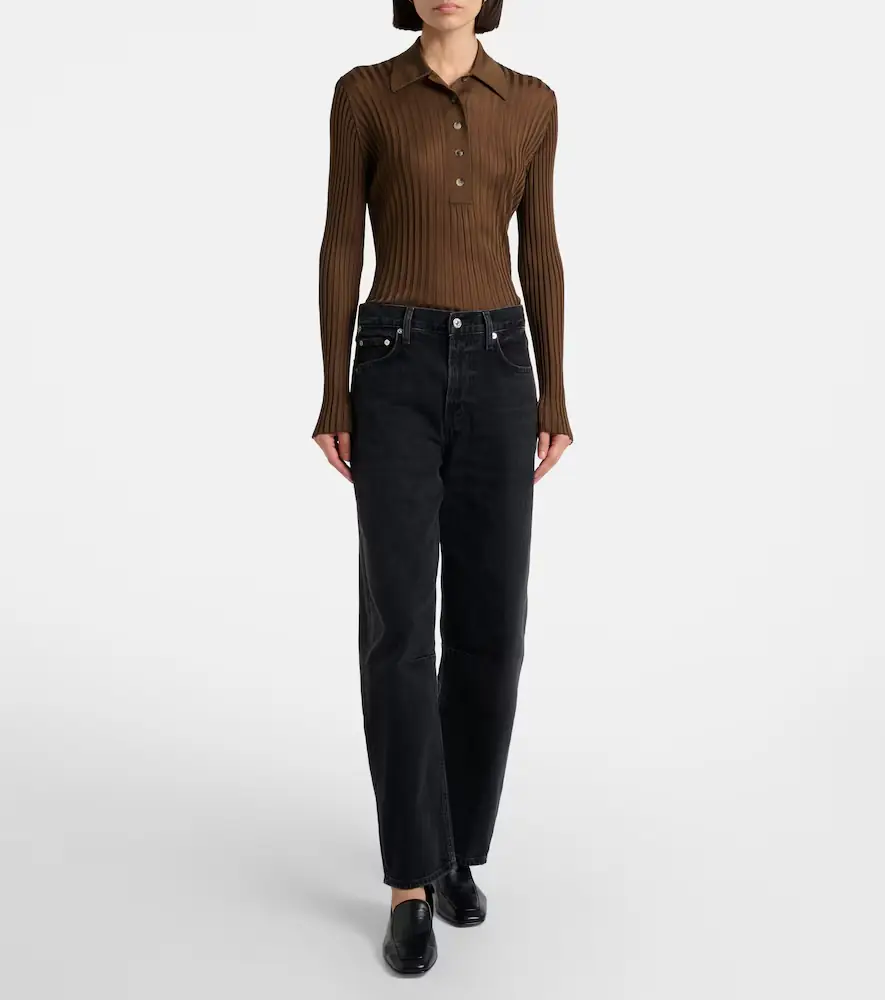Citizens of Humanity Miro cropped high-rise barrel-leg jeans | Thumbnail 4 Citizens of Humanity Miro cropped high-rise barrel-leg jeans | Thumbnail 4