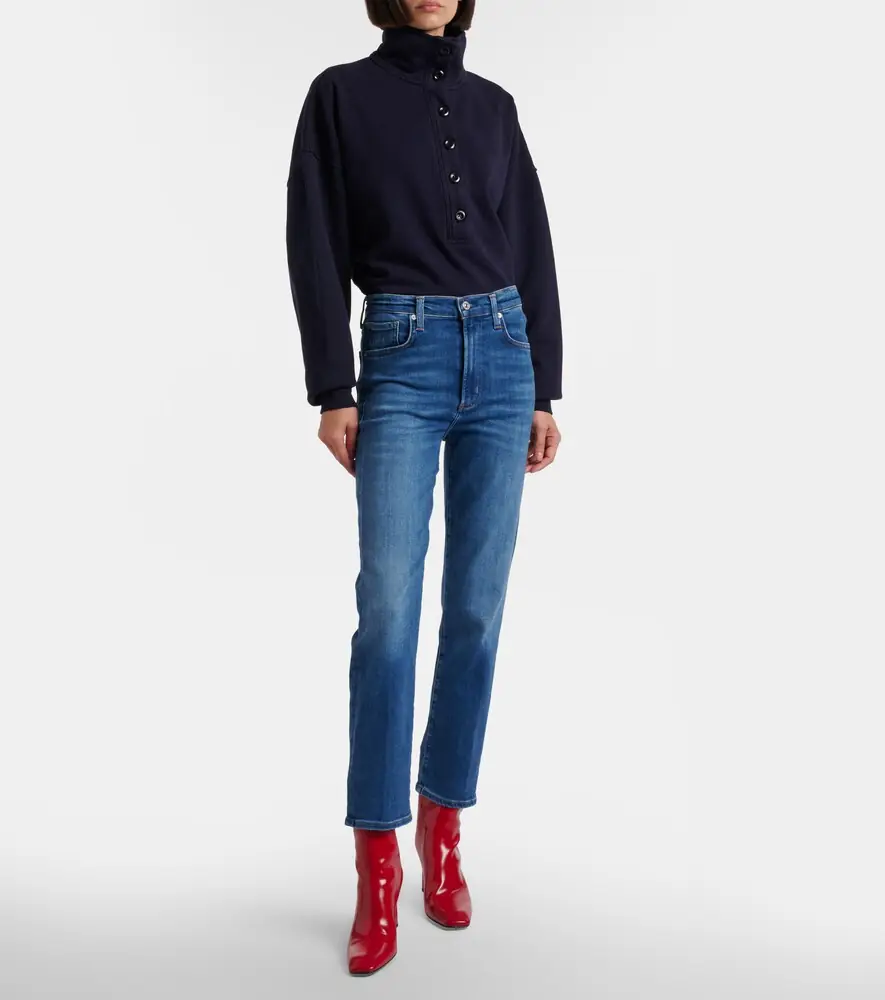 Citizens of Humanity Caia mid-rise straight jeans | Thumbnail 2