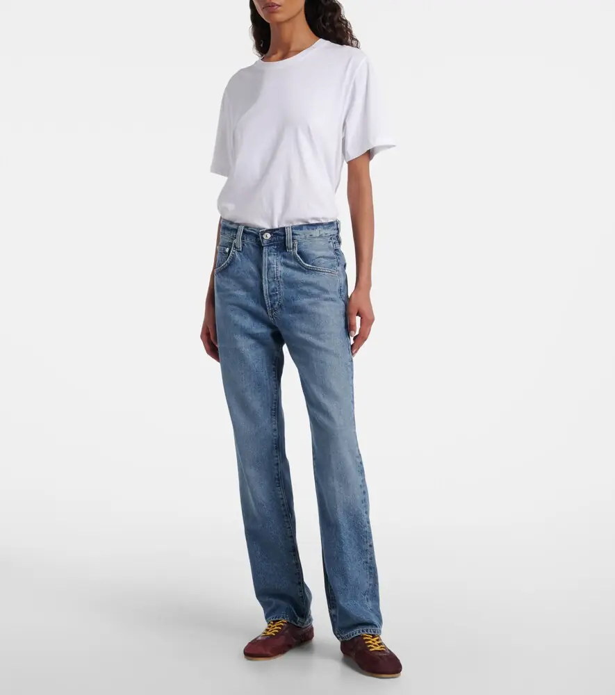Citizens of Humanity Baretta high-rise straight jeans | Thumbnail 7 Citizens of Humanity Baretta high-rise straight jeans | Thumbnail 7