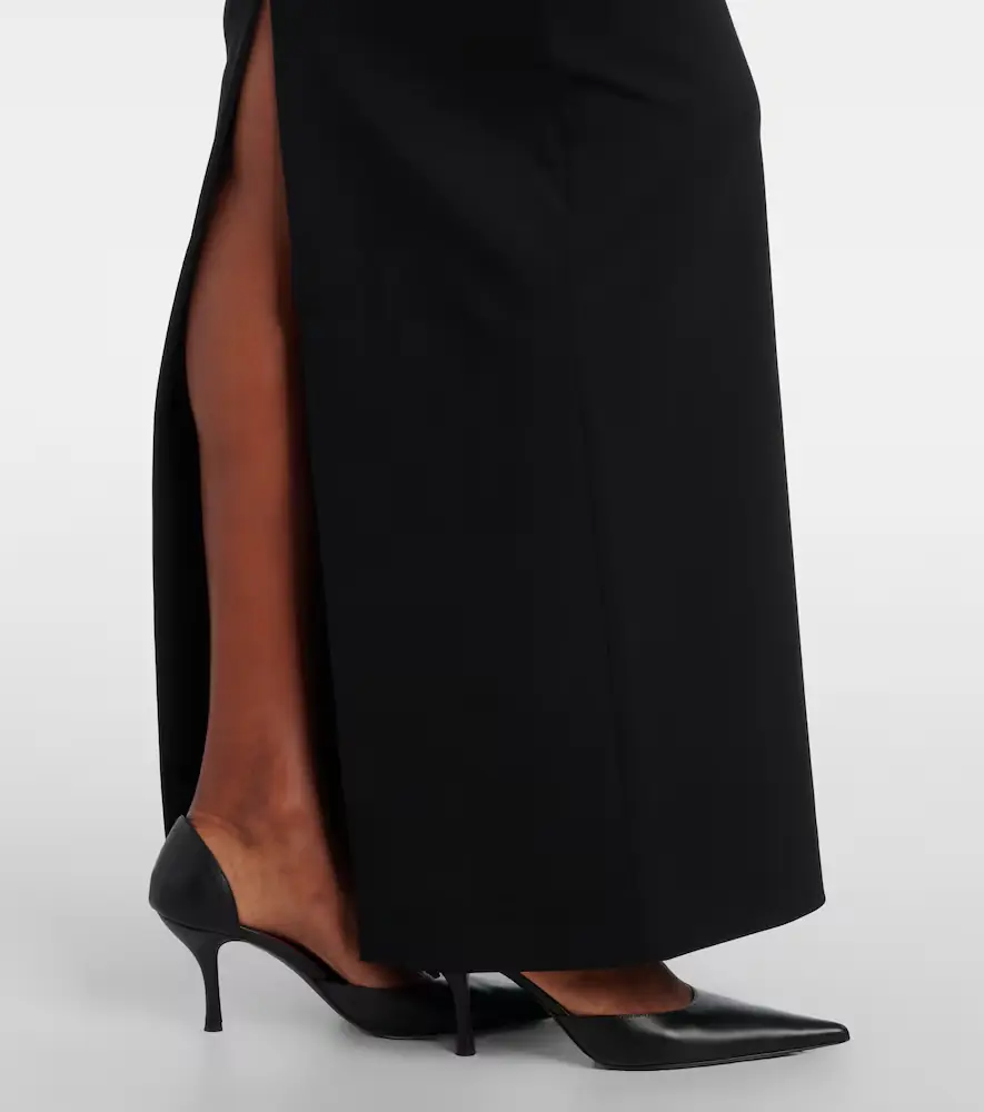 Solace London Joni crêpe gown | Thumbnail 4