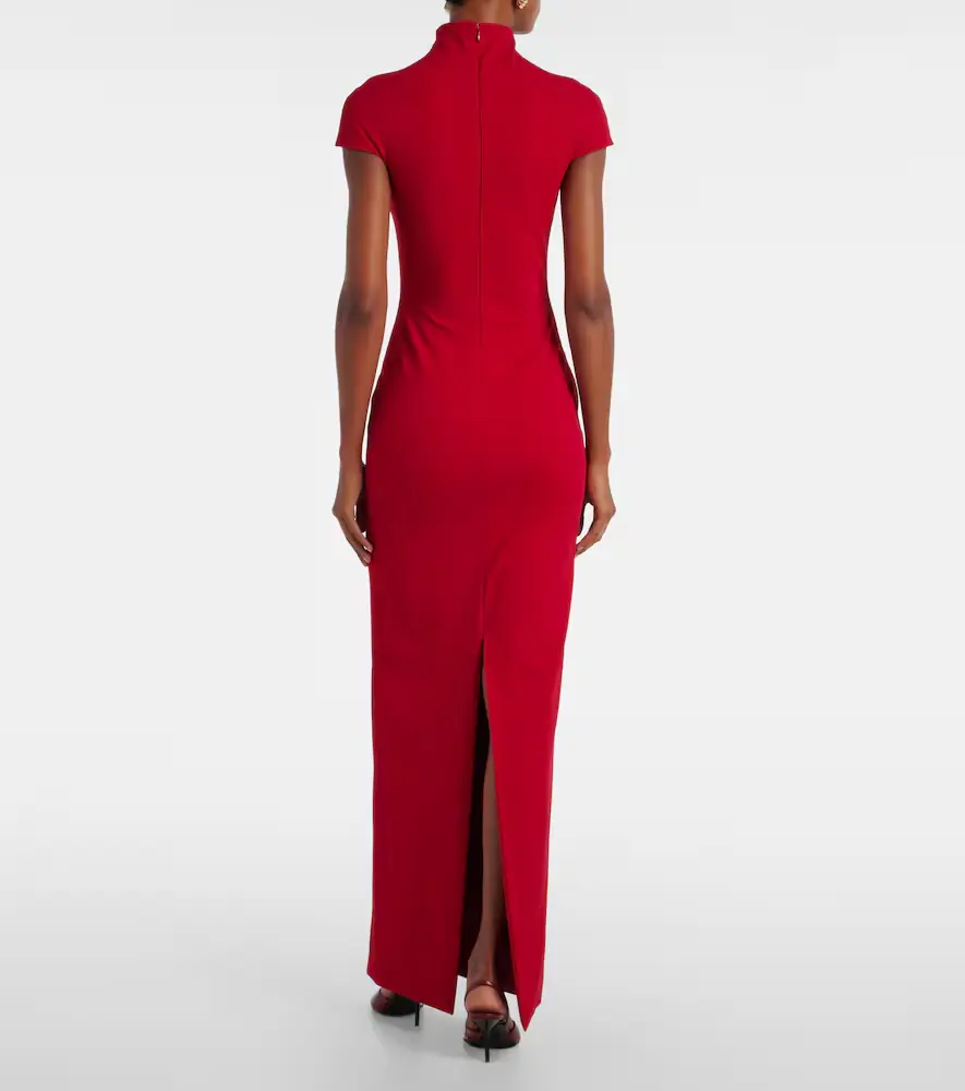 Solace London Lang crêpe maxi dress | Thumbnail 3 Solace London Lang crêpe maxi dress | Thumbnail 3