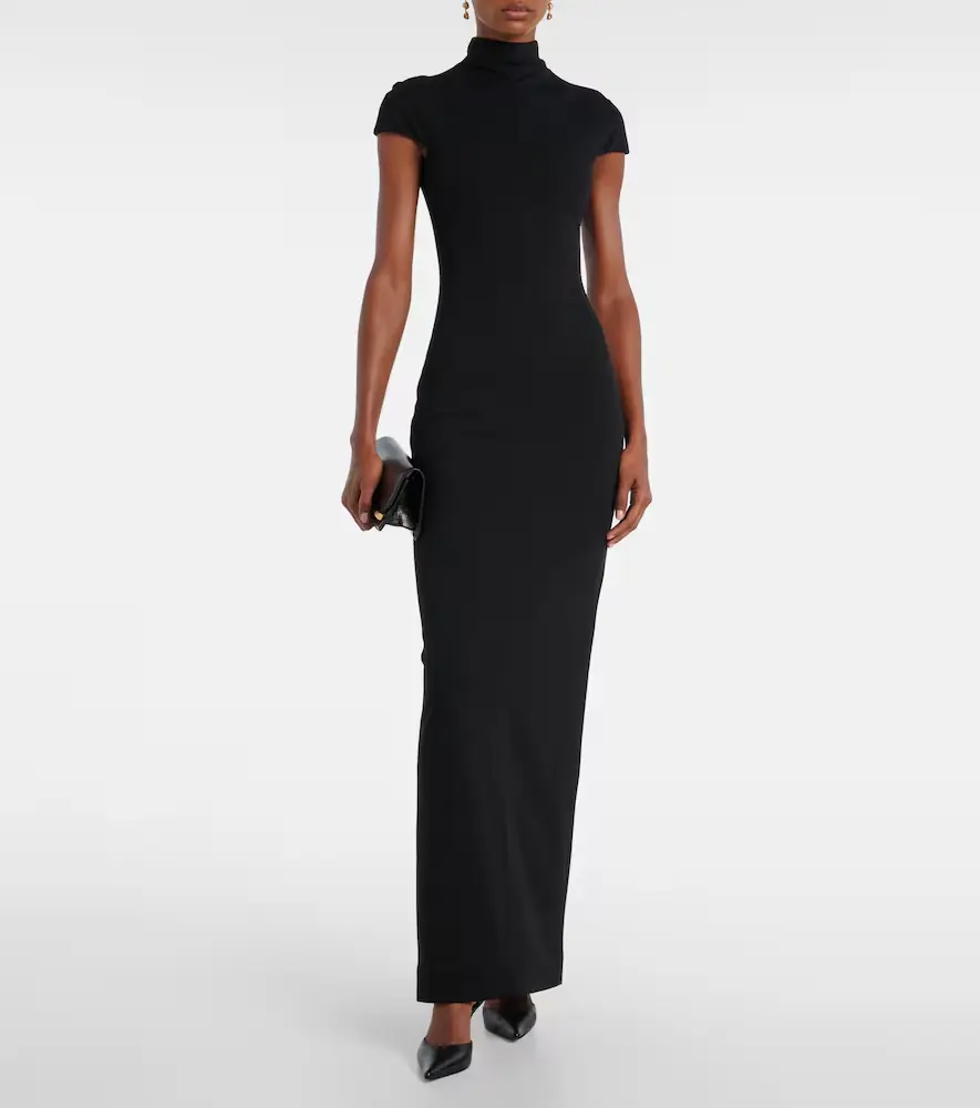 Solace London Lang crêpe maxi dress | Thumbnail 3 Solace London Lang crêpe maxi dress | Thumbnail 3