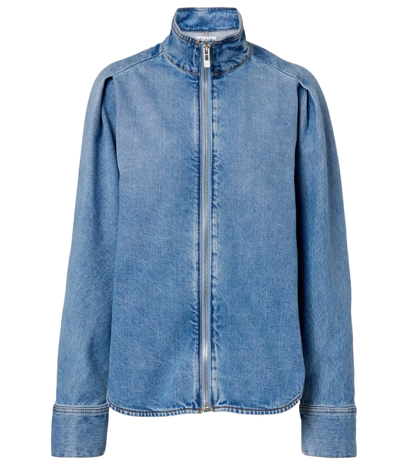 Denim blouson jacket Denim blouson jacket