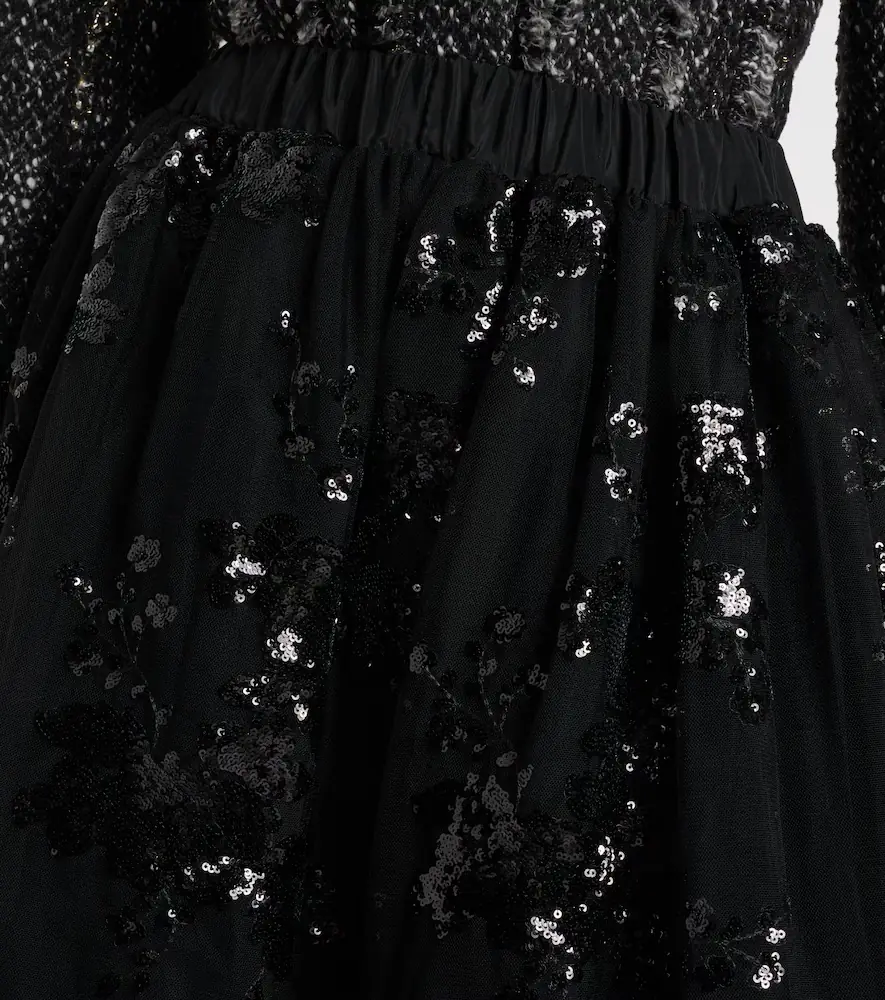 Simone Rocha Sequined midi skirt | Thumbnail 2 Simone Rocha Sequined midi skirt | Thumbnail 2